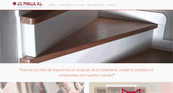 Desktop Screenshot of carpinteriapinilla.com